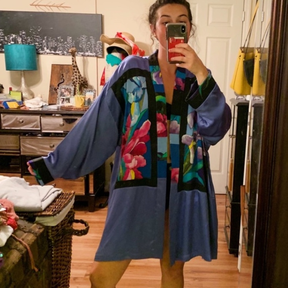 100% Silk Kimono Vintage